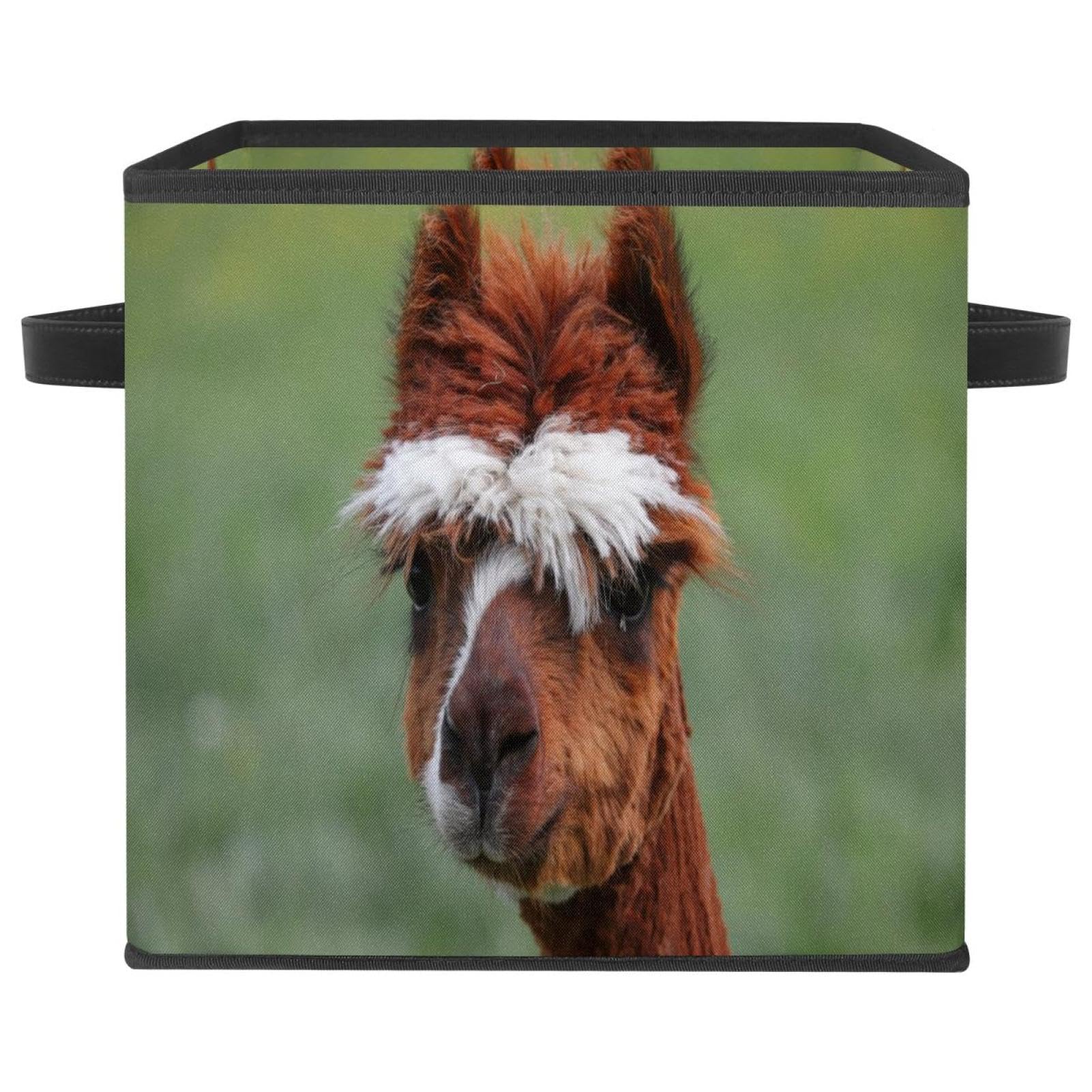 Boîte de rangement pour jouets et vêtements chambre alpaga