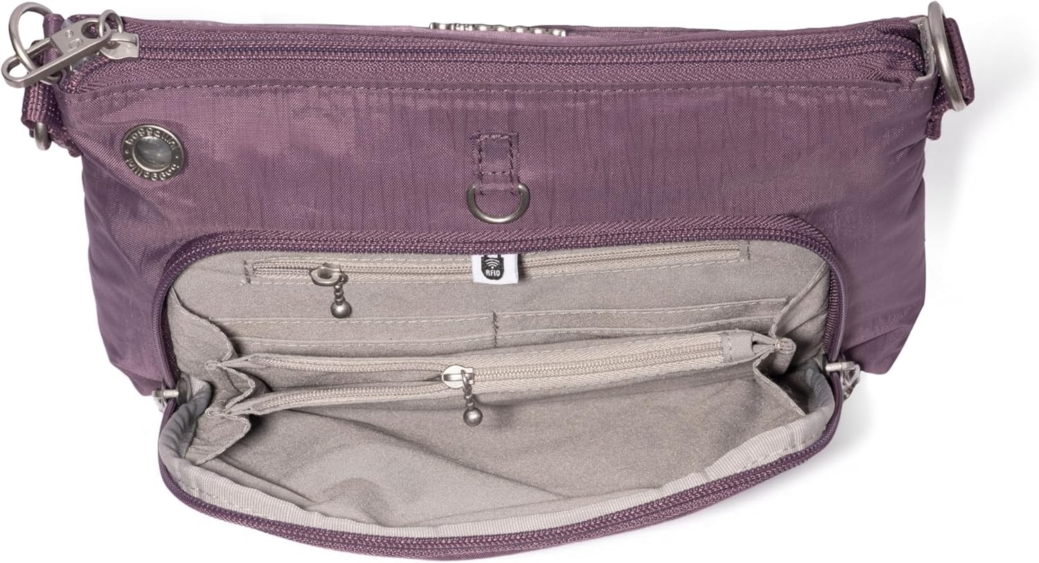 Baggallini womens Securtex Anti-theft Memento Crossbody Bag - Image 12