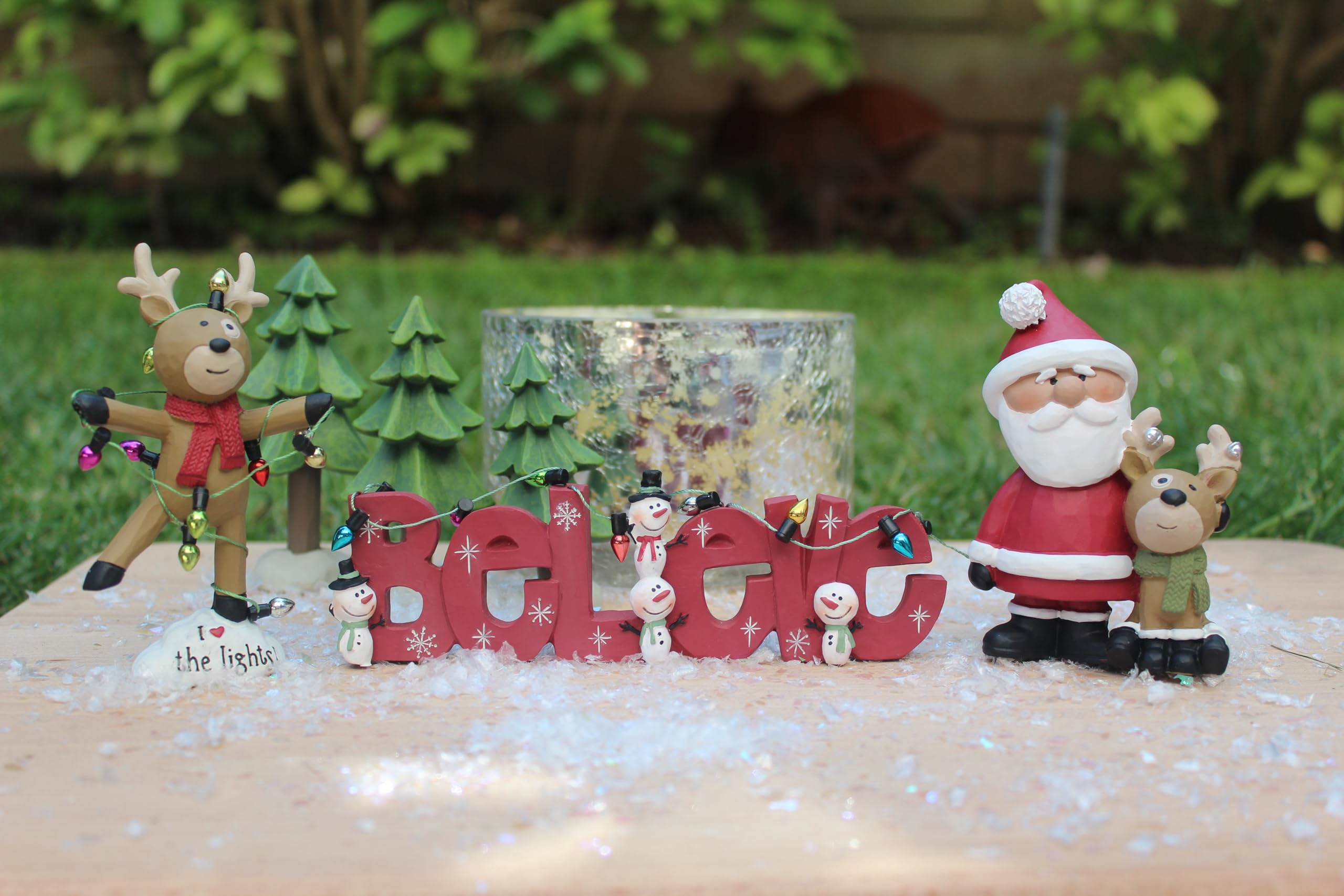 Amazon.com: Blossom Bucket Resin Christmas Figurine, 4x3 inches