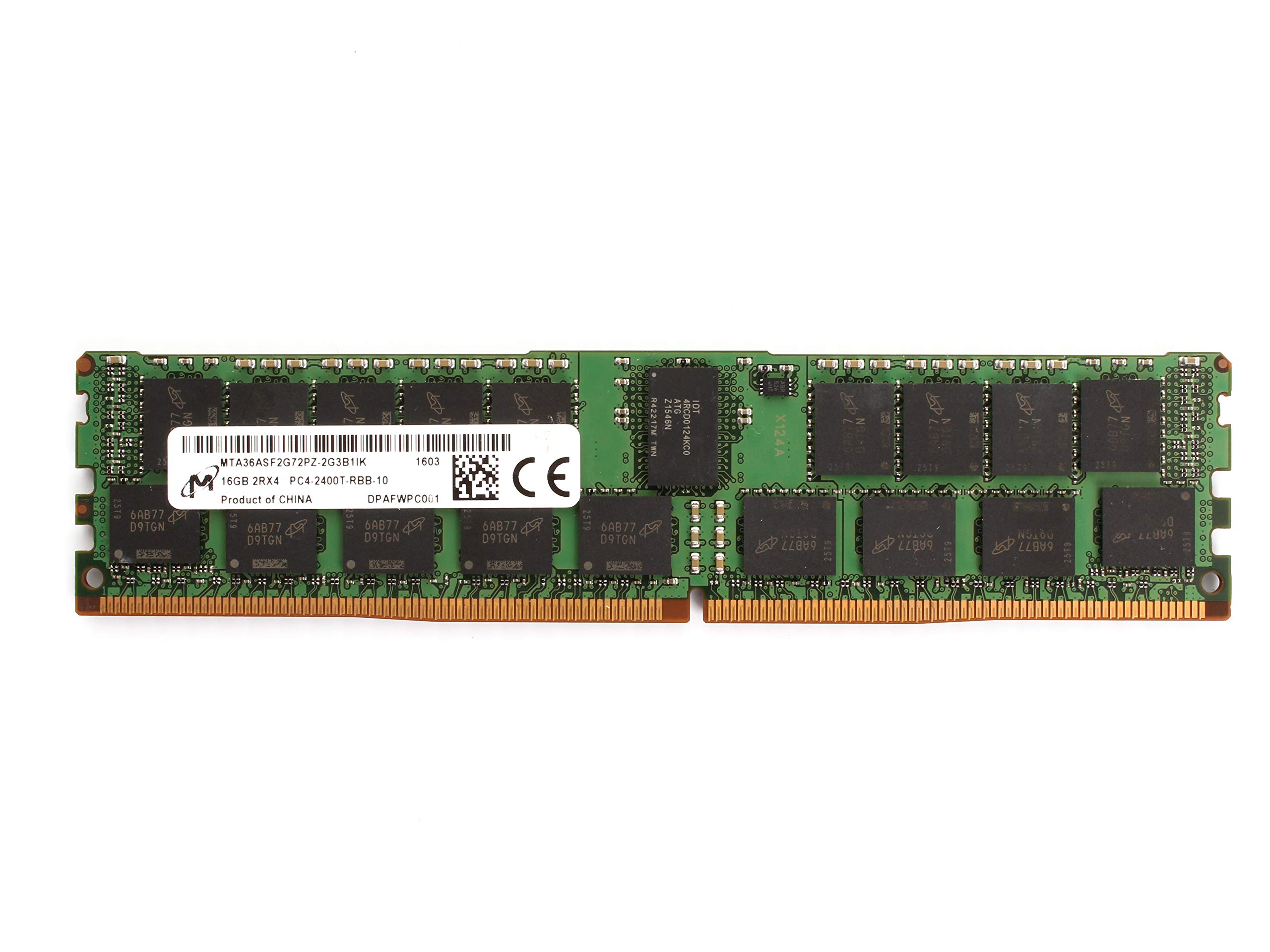 Amazon.co.jp: MICRON 16GB PC4-2400T-R 登録済み ECC 2RX4 メモリ