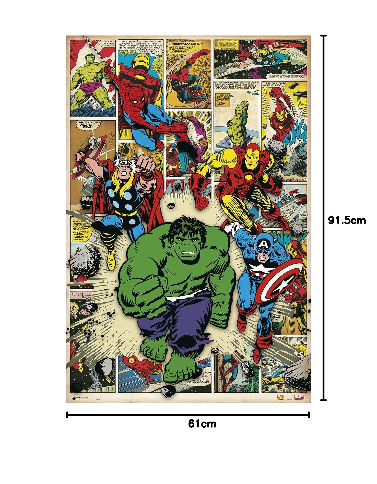 Grupo Erik Póster de Marvel Daredevil Born Again Póster Decoración