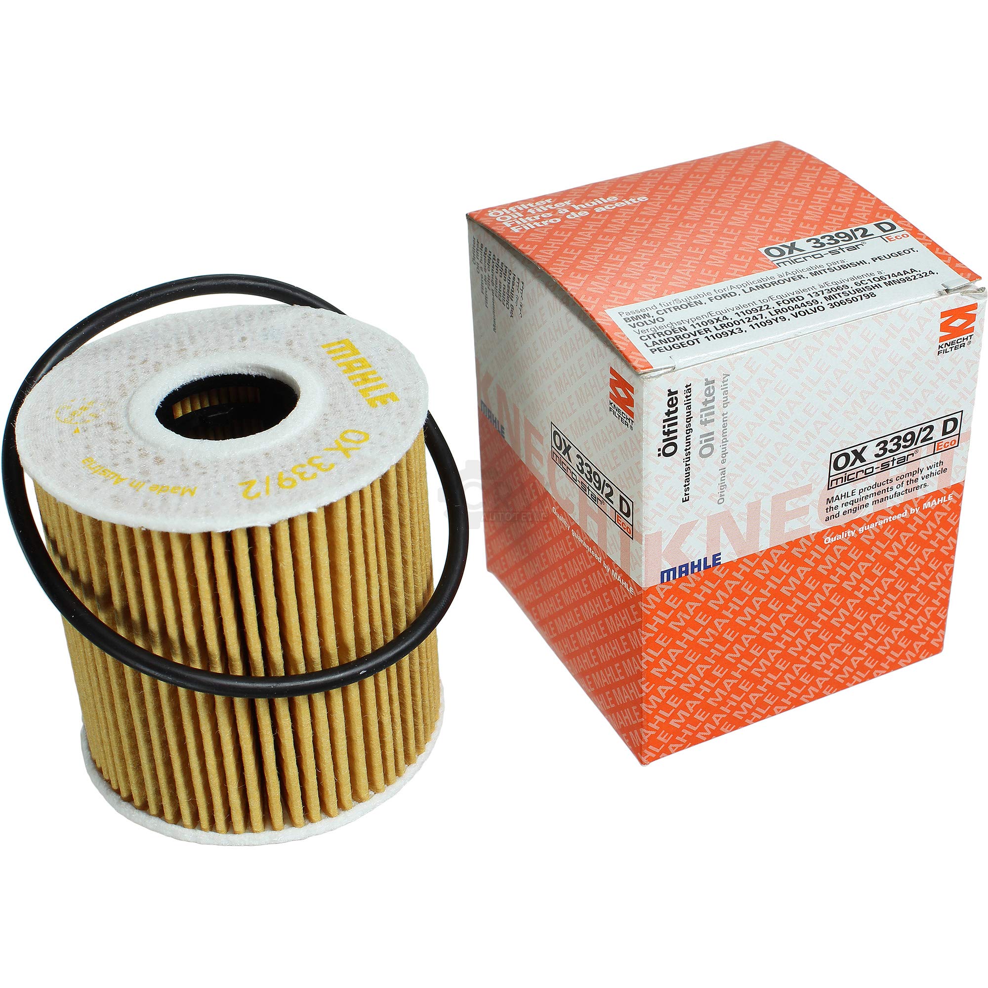 Paquete de inspección Kit de mantenimiento con filtro de aceite OX 339/2D, filtro de aire LX 2065/1, filtro de habitáculo (carbón activado) LAK 859, tornillo de cierre