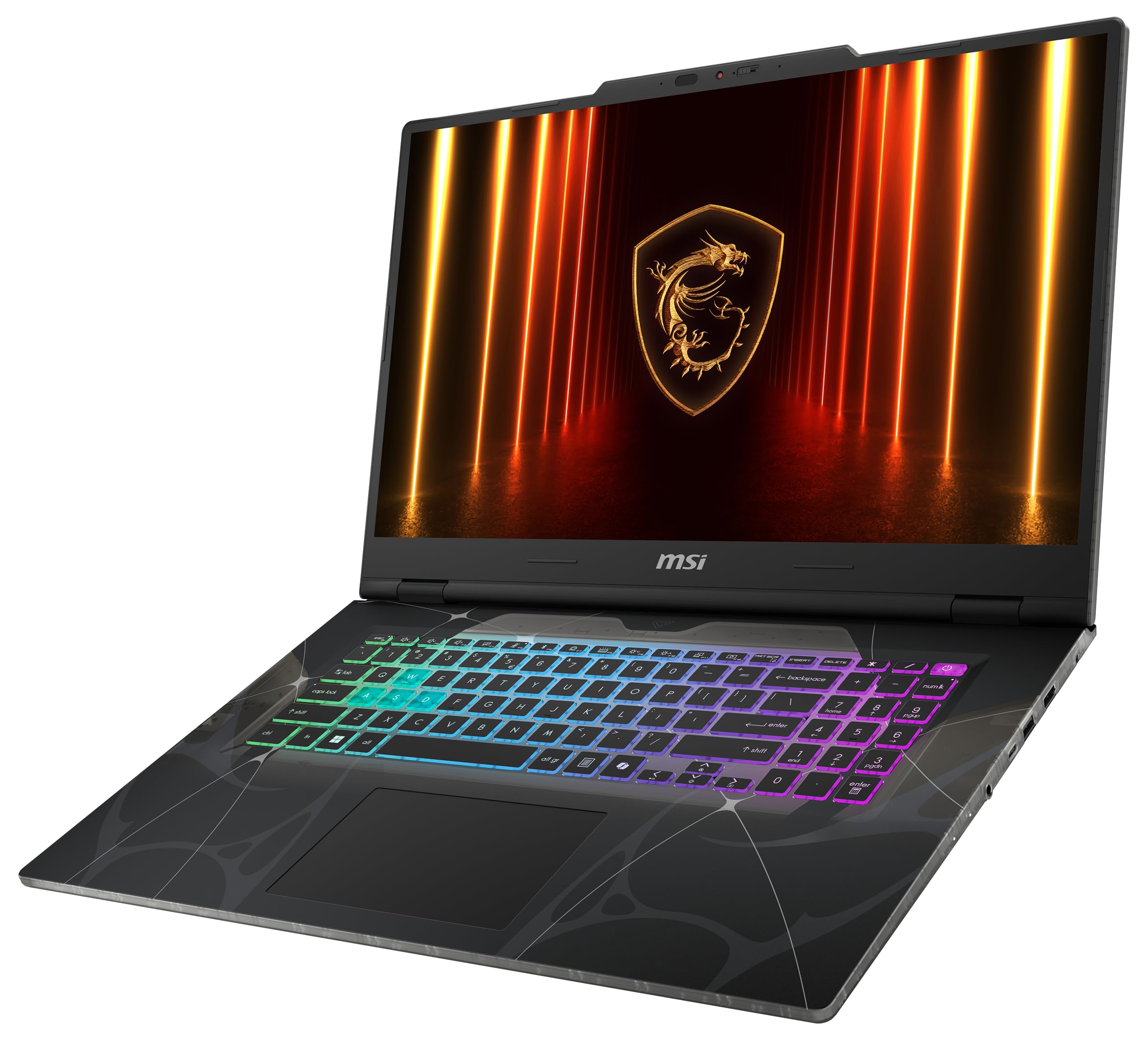 MSI Cyborg B2RWFKG-048 - Computer portatile da gioco con schermo da 17,3" Full HD 144 Hz, Intel Core 7 240H, NVIDIA GeForce RTX 5060, 16 GB DDR5, SSD 1 TB, Windows 11 Home, con 1 mese di GamePass