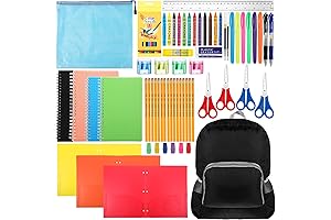 130-Piece Backpack for School Supplies: The Ultimate Back-to-School Solution