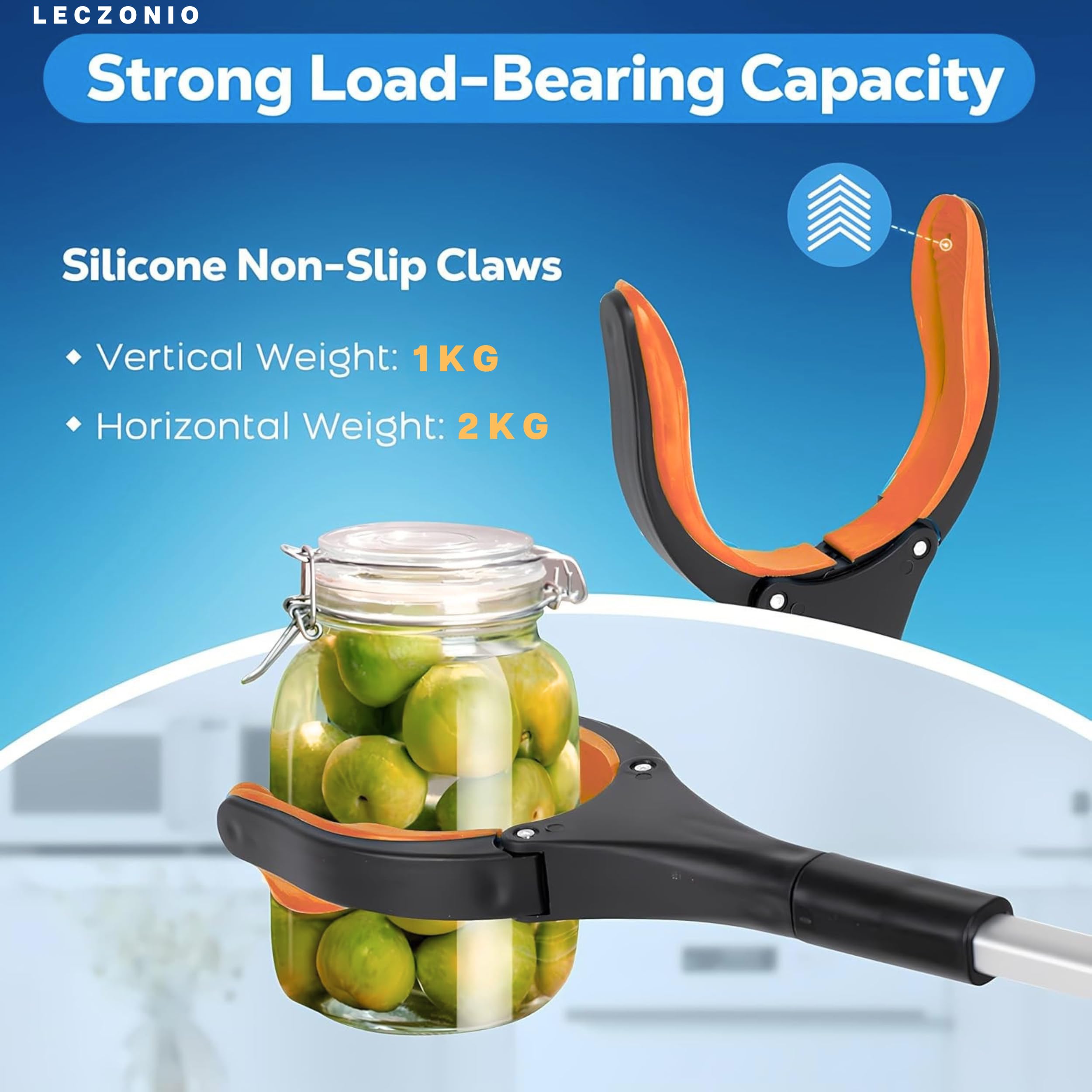 Grabber Reacher Tool - Reach High, Lift Easy -3 Grabber Reacher Tool - Reach High, Lift Easy -3