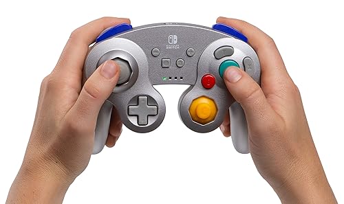 Miniatura 6 de PowerA Wireless Controller for Nintendo Switch - GameCube Style Silver - Nintendo Switch