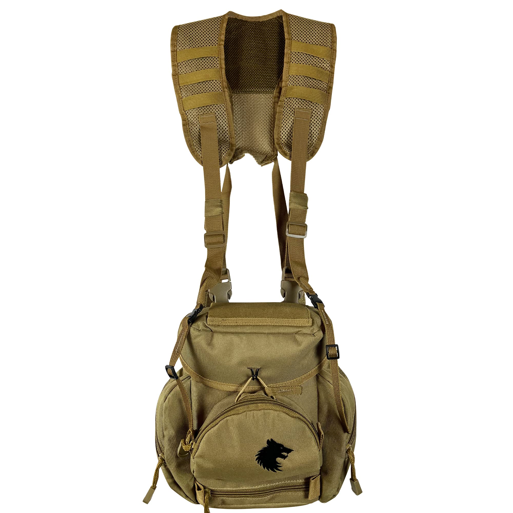 Amazon.co.jp: FIELDCRAFT 双眼鏡ハーネス チェストパック フィールド 