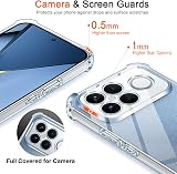 iVoler Cover per Xiaomi Poco F8 Ultra 5G, Custodia Antiurto Anti-Graffio Trasparente per Assorbimento Degli Urti con Paraurti in TPU Morbido, Sottile Morbida in Silicone TPU Case - 3