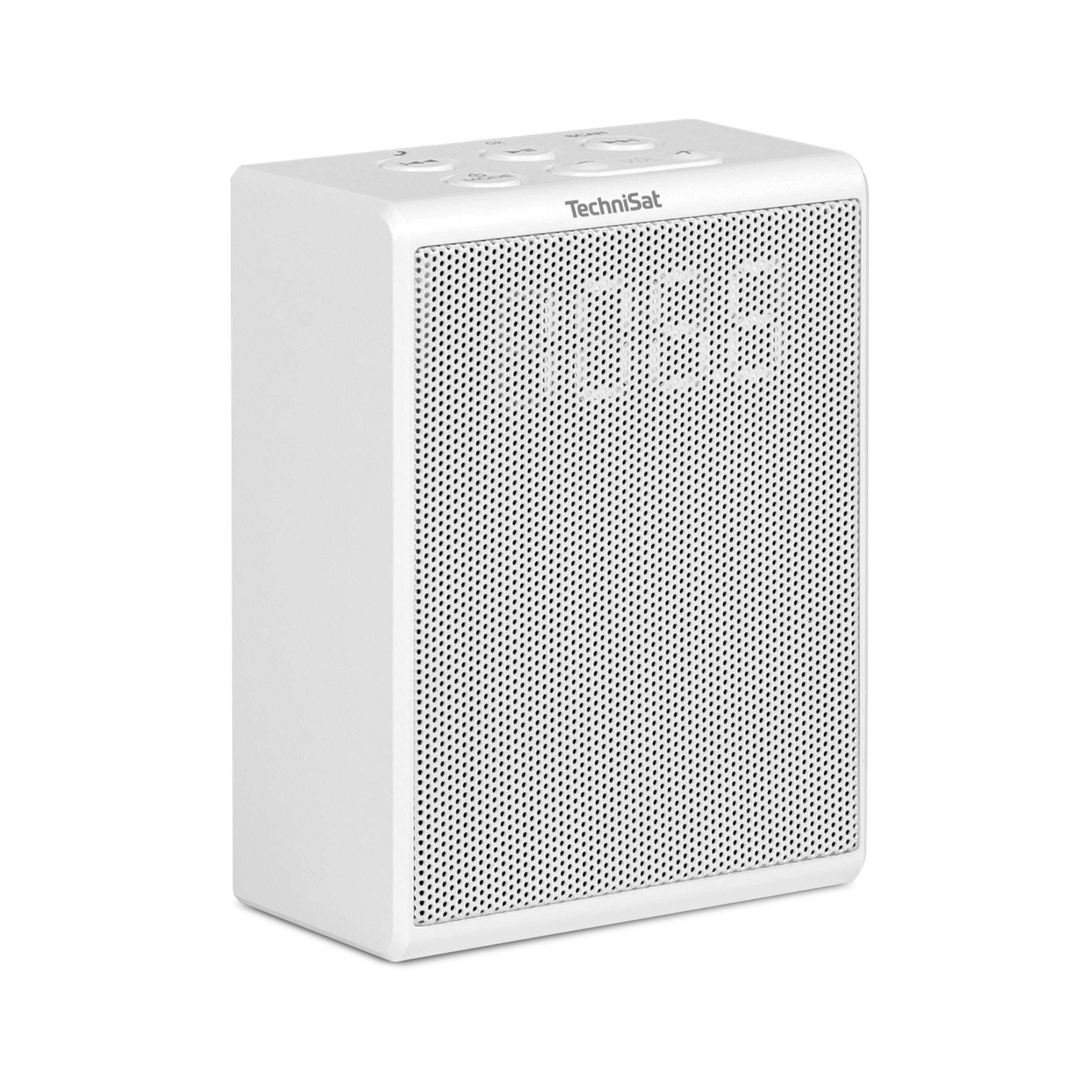 TechniSat Viola Radio Prise Murale – Radio FM Compact à Brancher (Bluetooth, Kit Mains Libres, Boutons de contrôle Direct, 30 présélections, Haut-Parleur Mono 1,5 W) Blanc | Bluetooth, mains libres, boutons de contrôle rapproché, 30 mémoires favoris, haut