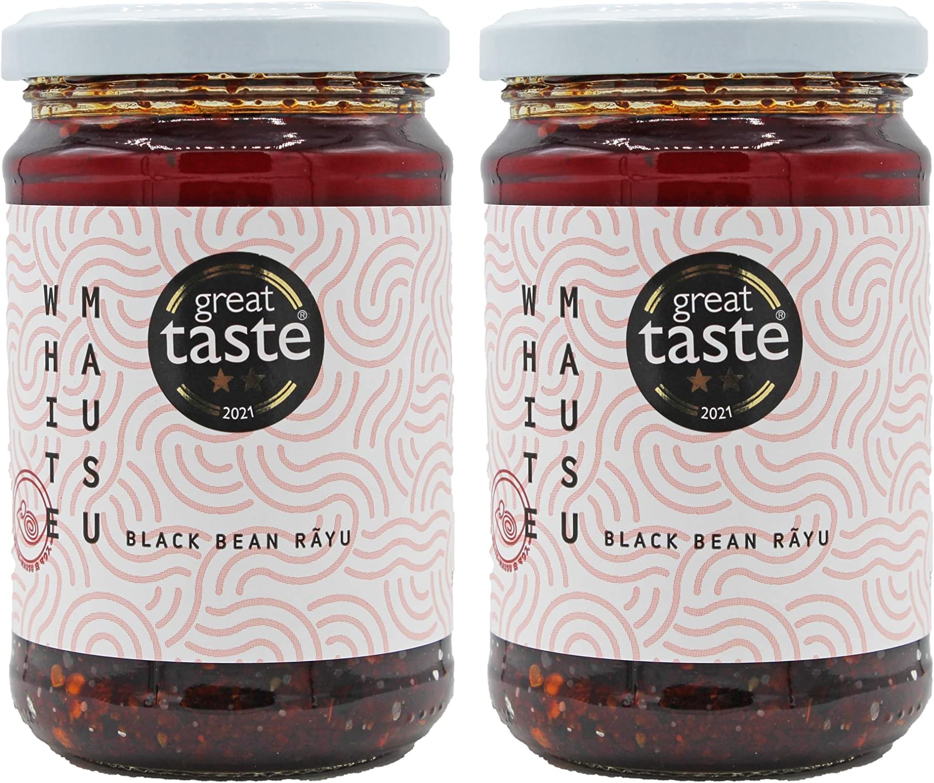 White Mausu Black Bean Rayu 240g - Pack of 2