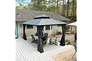 Domi Metallic Canopy for Outdoor Spaces