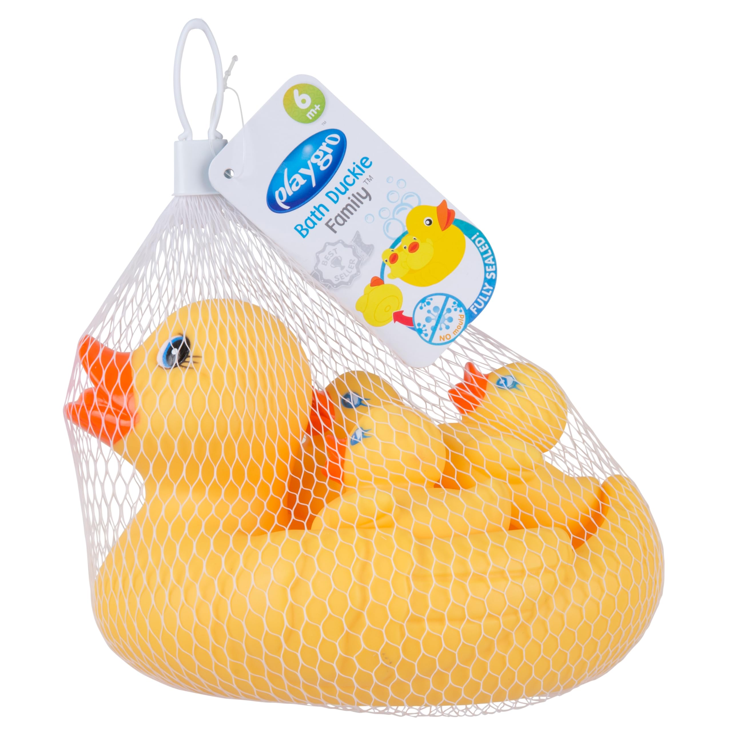 Playgro Rubber Duck Family, Impermeabile/Antisporco