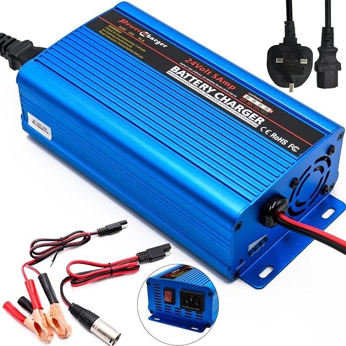 Buy 24 Volt battery charger Smart Fully Automatic Battery Charger