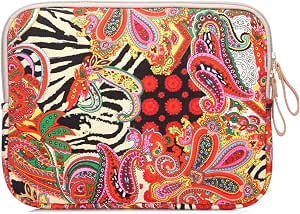 Boho 13 Inch Vintage Patchwork Laptop Sleeve