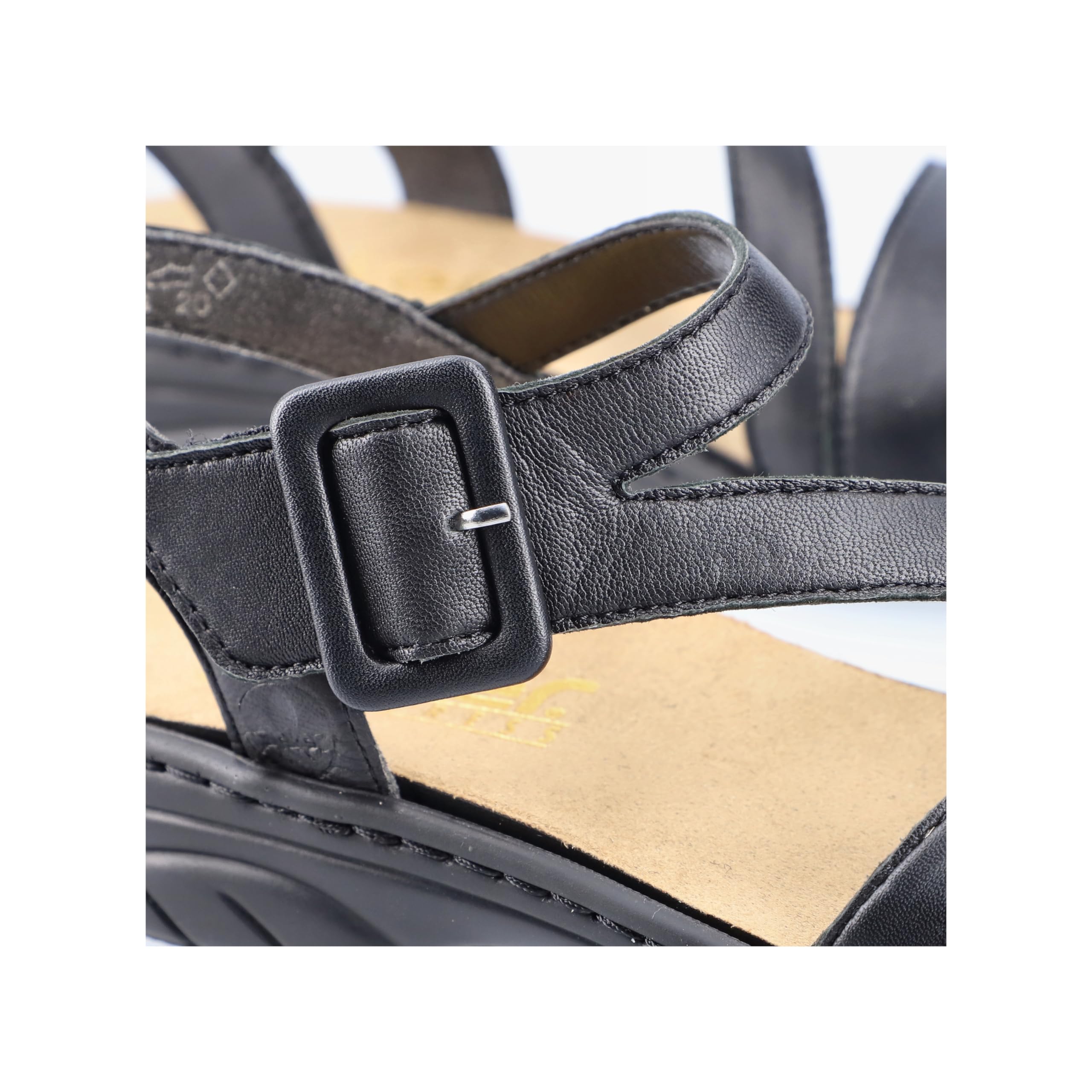 Rieker Sandale Schwarz
