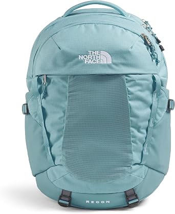 THE NORTH FACE Women's Recon Everyday Laptop Backpack | Commuter Bag, 16" Laptop Sleeve, Water Repellent, Women-specific Fit, Blue Eclipse Light Heather/Blue Eclipse, One Size, Recon Everyday Laptop