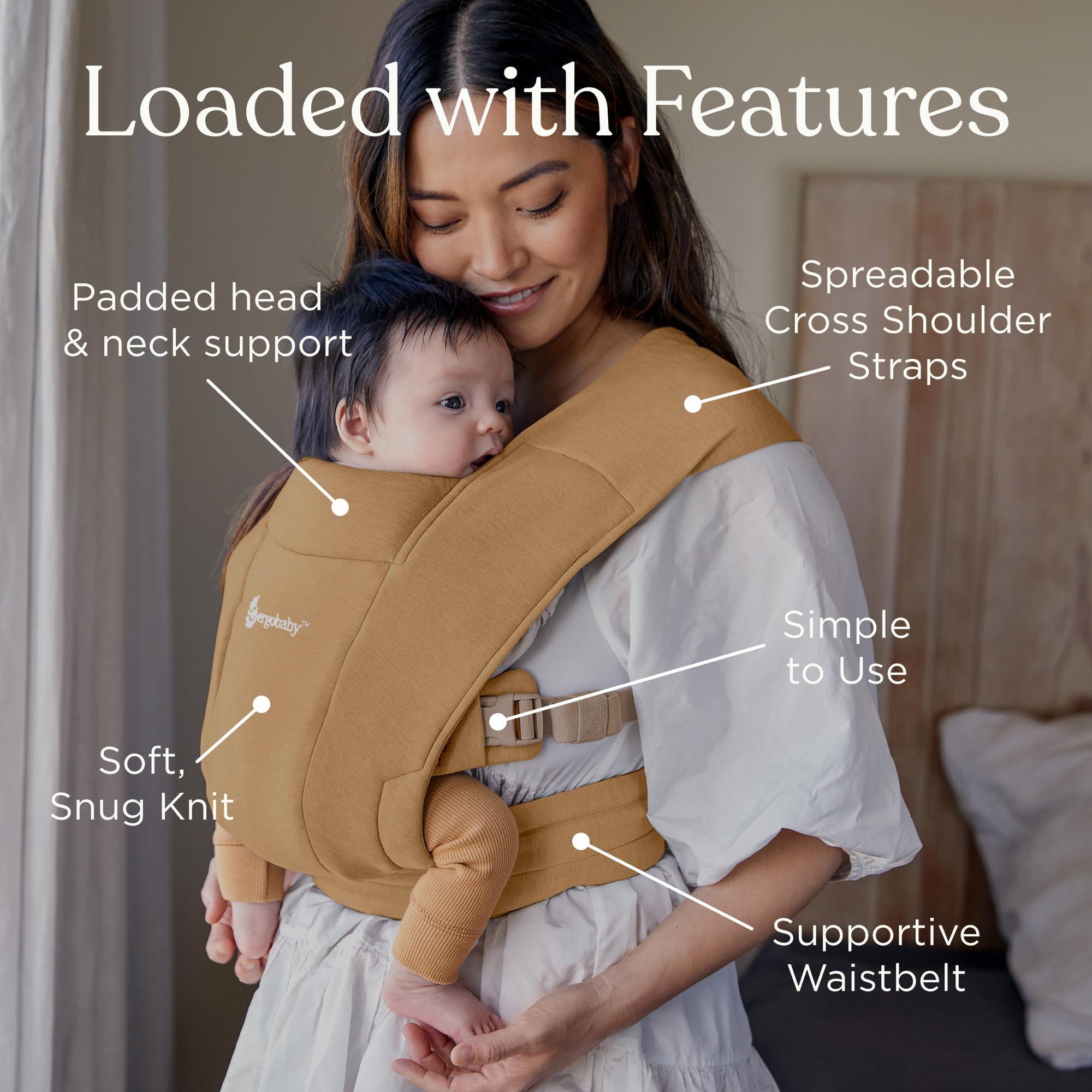 Amazon.com: Ergobaby Embrace Newborn Baby Carrier for Infants 0-12