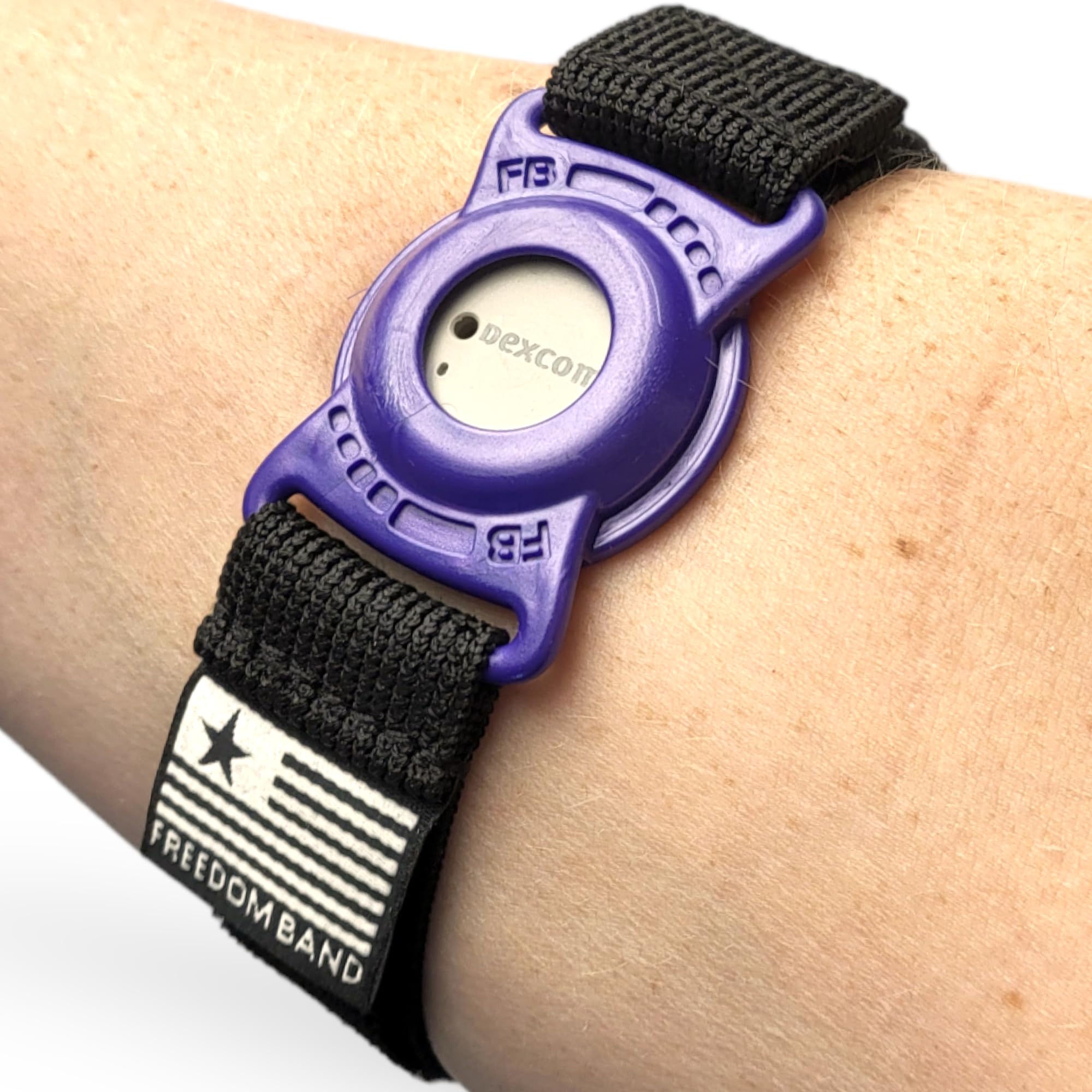 4-18" Inch Adjustable Arm & Leg Band for Dexcom G7 : Transmitter Protection Sensor Cover Arm & Leg Band -No More Adhesive Patches (4-18" Active Band)