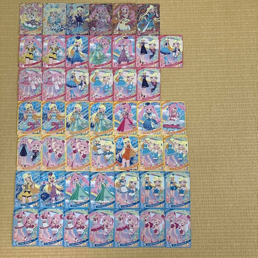 ひみつのアイプリ　カード各種【カード更新】 Amazon.co.jp: ひみつのアイプリ カード 47枚セット : 文房具