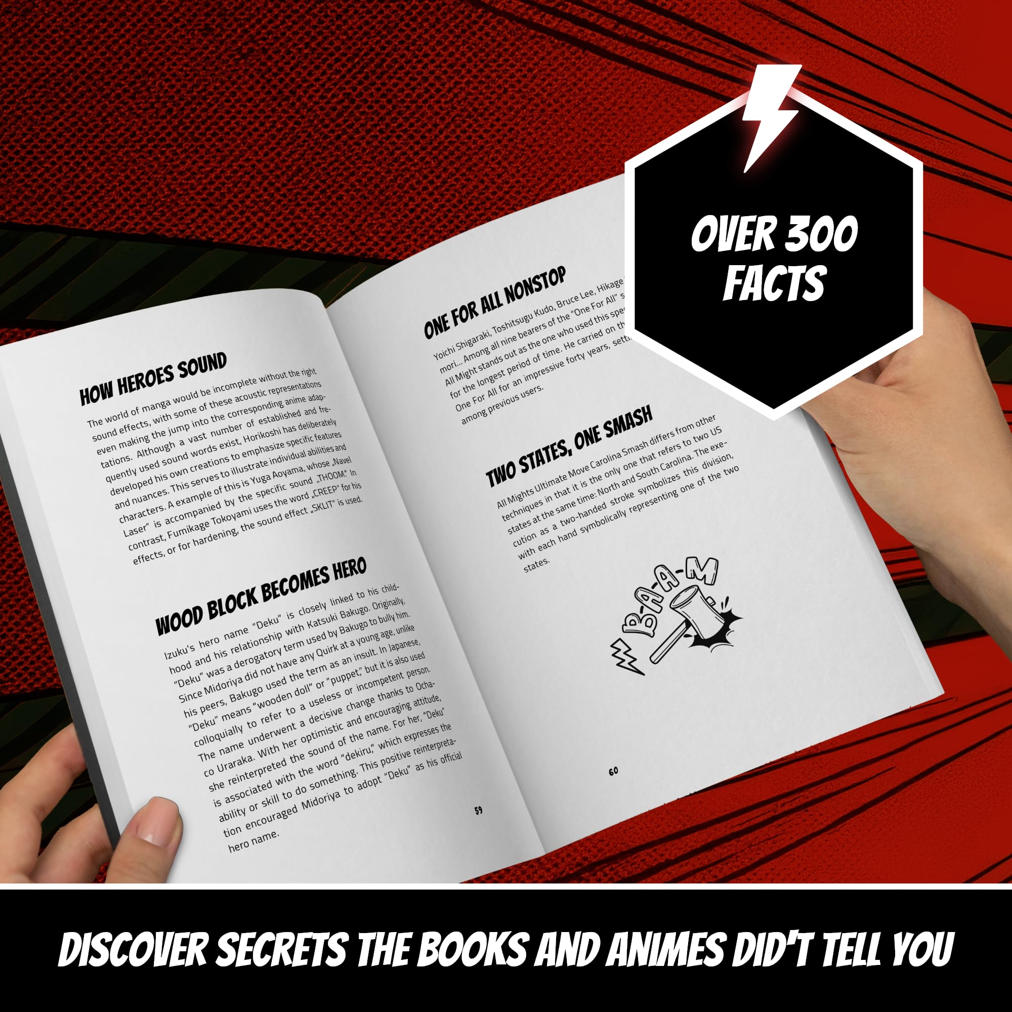 Book of Interesting Facts for My Hero Academia Fans – My Hero Academia Book with over 300 Facts and Trivia About the My Hero Academia Manga, Anime & Hero Academia Figures MHA Manga MHA Gift