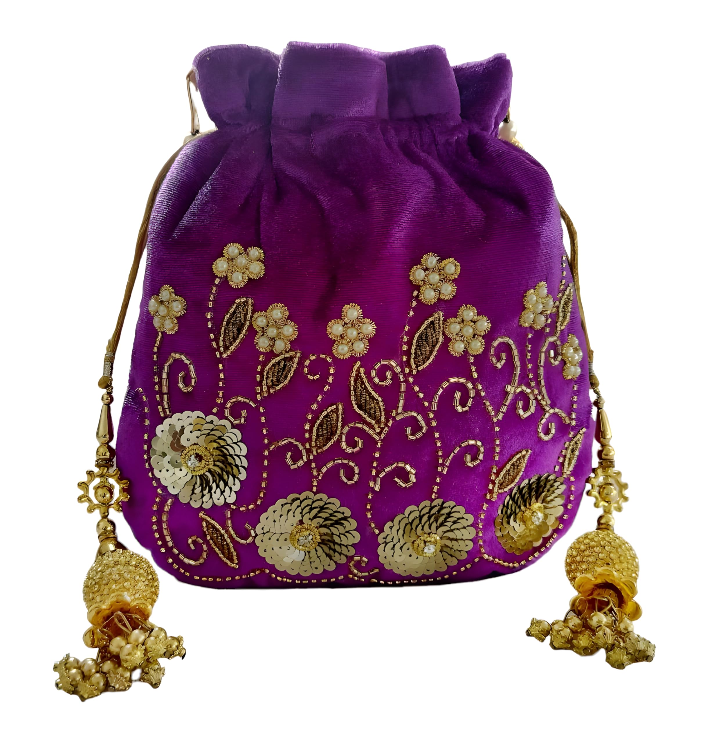 Women's Potli Bag (Multi)-image-8