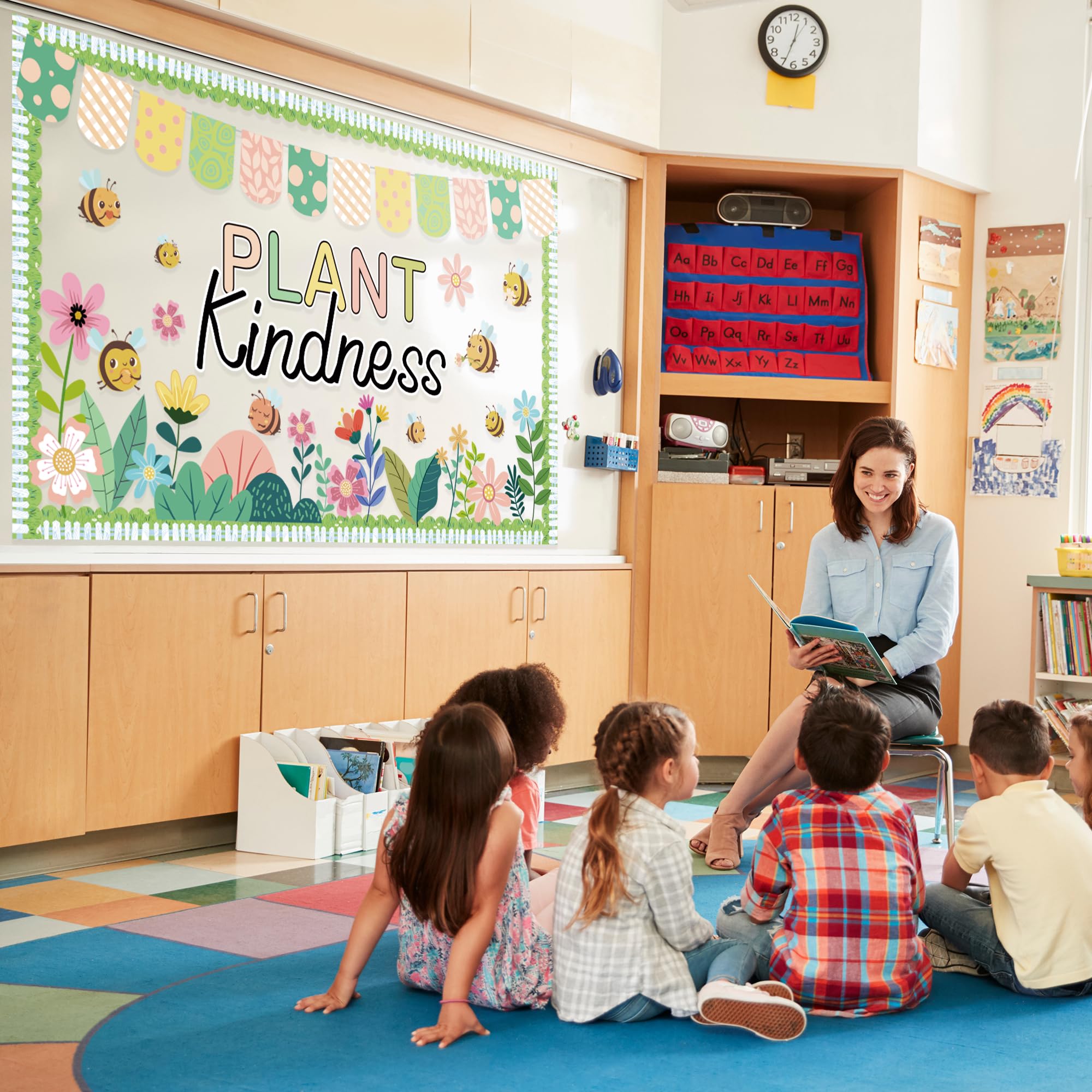 Bulletin Board Decorations Spring Kindness Bulletin Board Kit: Classroom  Door Decor (editable Classroom Bulletin Board, image size:2000x2000
