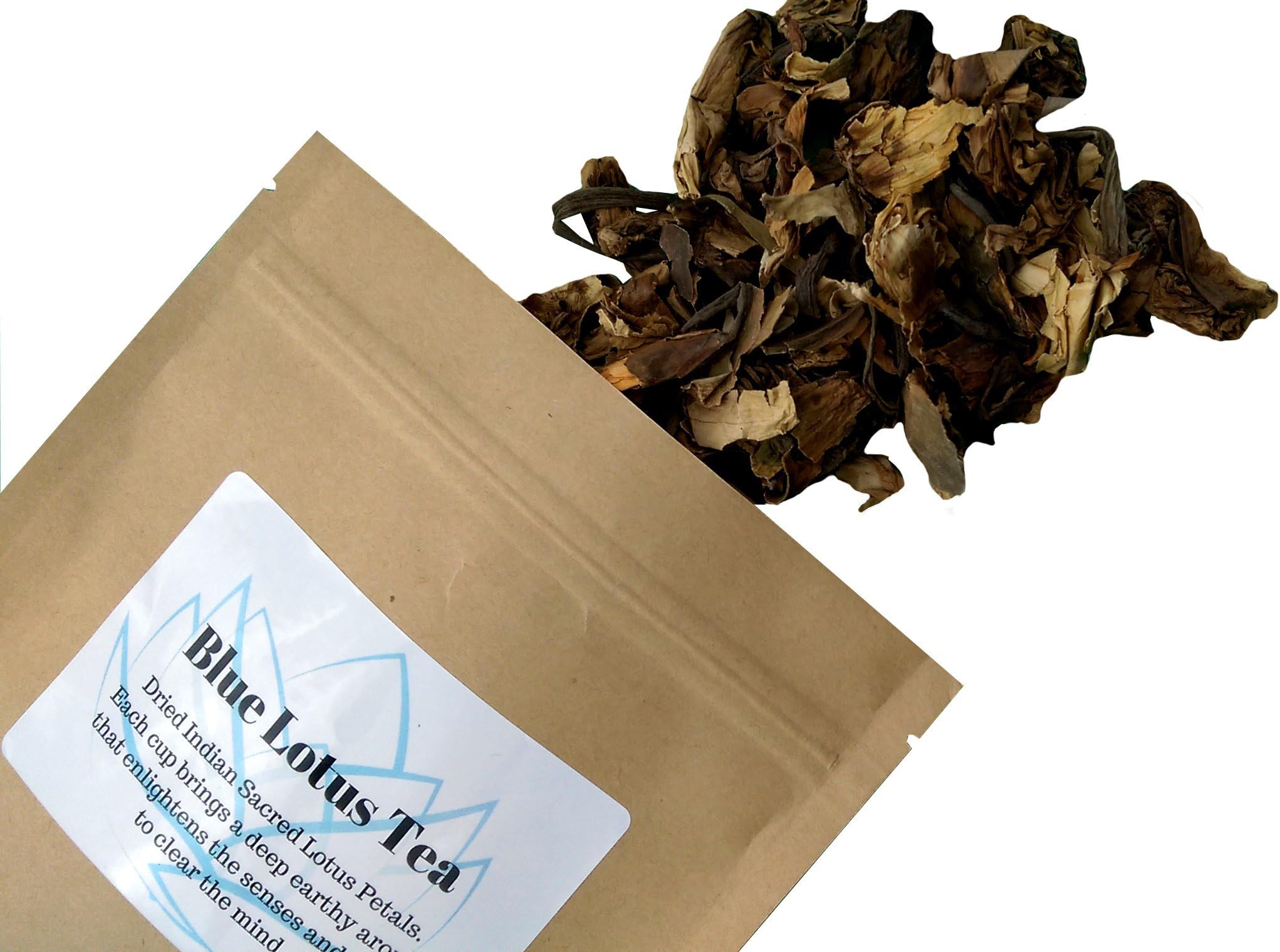 Blue Lotus Tea, Calming Relaxation, Focus & Drive - Dried Nelumbo Nucifera Petals