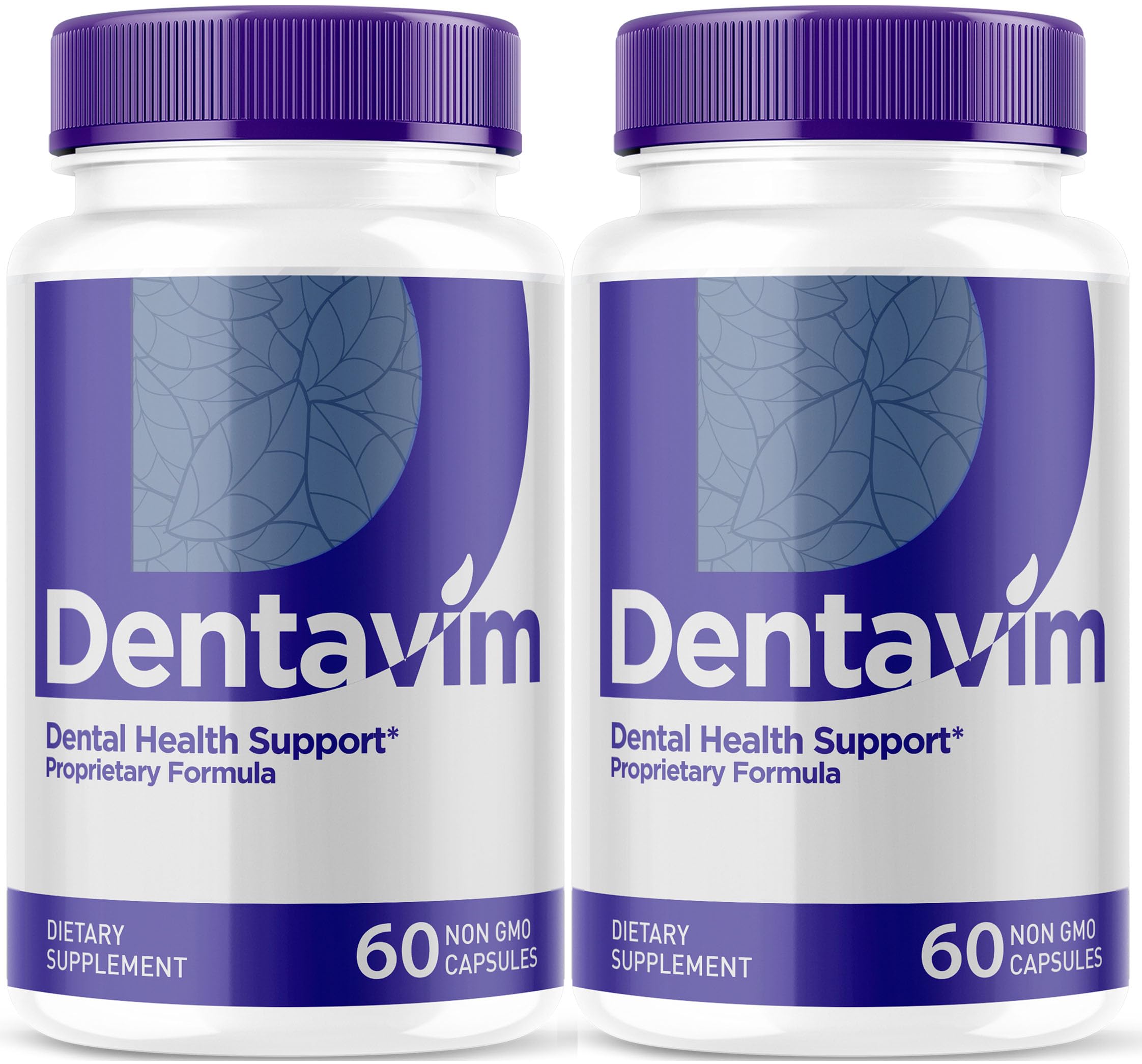 (2 Pack) Dentavim, Dentavim Capsules, Dentavim Advanced Formula Pills, Dentavim All Natural Vitamins for Oral Protection, Dentavim Reviews, 120 Capsules for 2 Months