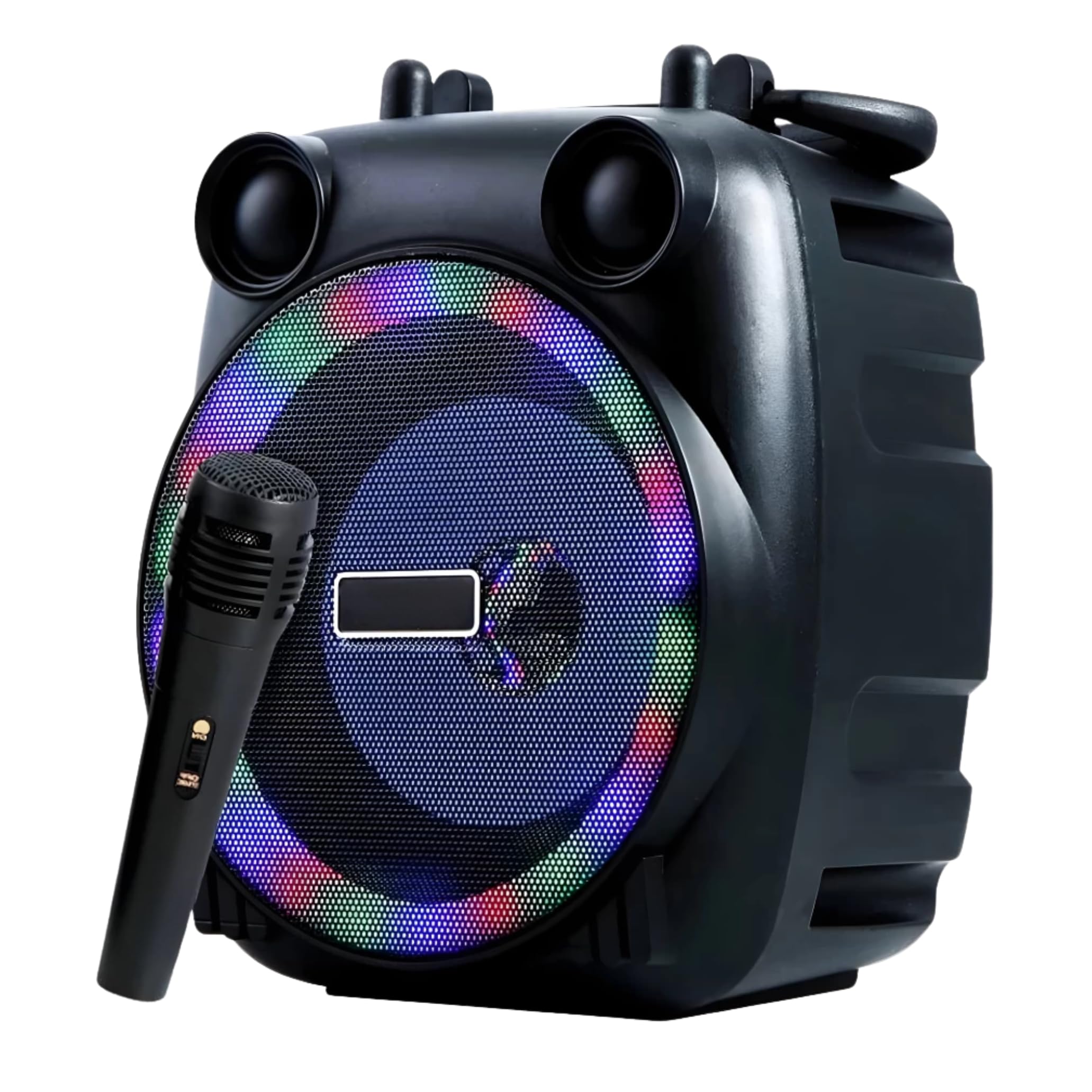 Drumstone (𝗦𝗽𝗲𝗰𝗶𝗮𝗹 𝟭𝟬 𝗬𝗲𝗮𝗿𝘀 𝗪𝗮𝗿𝗿𝗮𝗻𝘁𝘆 Ultimate Portable Karaoke Machine with Bluetooth, FM Radio, USB, SD/TF Card, and AUX Support - Perfect for Parties and Events-image-25