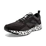 Brooks Revel 5 Stylish Runners for Women - Lace-Up Closure, Responsive Cushioning, and Speedy Transition from Heel to Toe Black/White/Silver 8.5 B - Medium