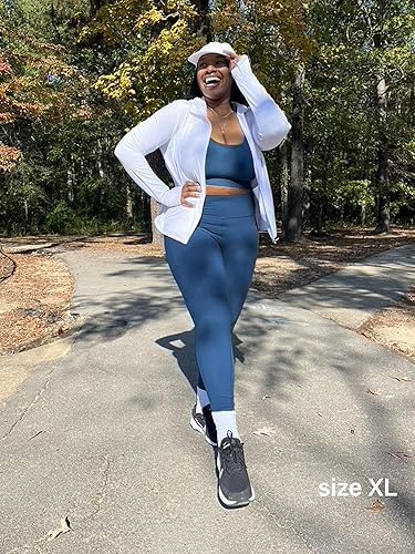 Miniatura 6 de Stelle Leggings de cintura alta, pantalones de yoga para mujer, control de abdomen, pantalones cortos para correr, gimnasio, con 2 bolsillos