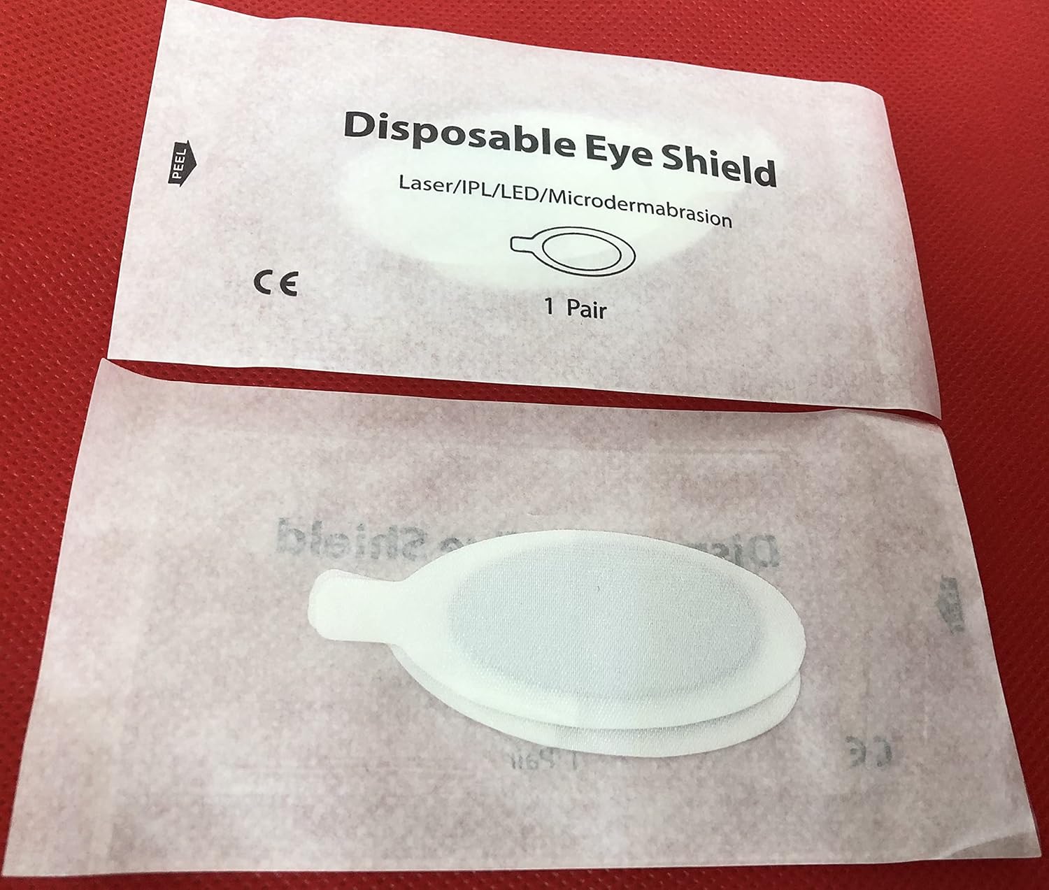 50 Pairs Laser/IPL/LED Cosmetology Eye Shield For Client Eyes Protection 190nm-11000nm OD7