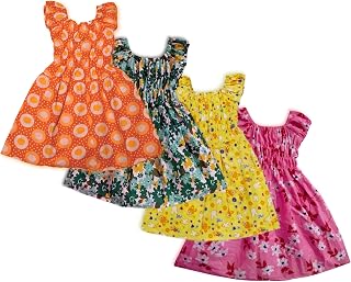 Baby Girl Below Knees - Multicolor Orange Price In India