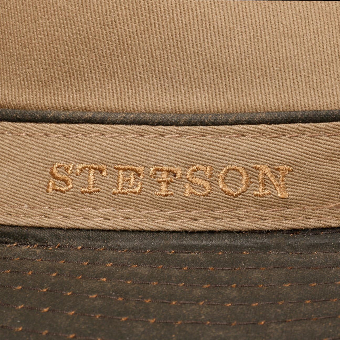 Stetson Kapelusz Bawełniany z Ochroną UVMężczyźni - przeciwsloneczny na lato podszewką wiosna-lato