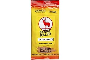 Wildlife Research Scent Killer Autumn Formula Dryer Sheets