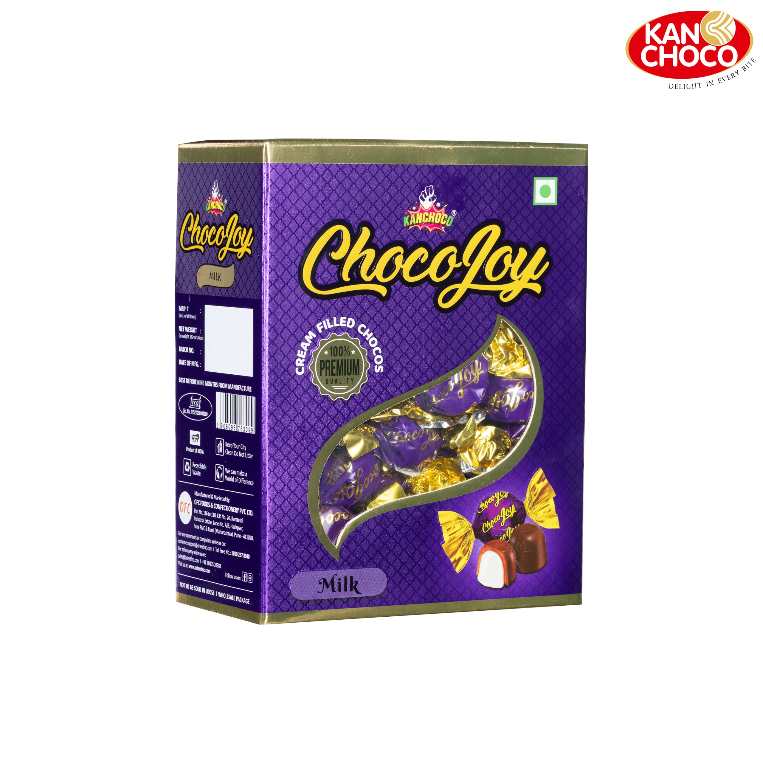 Kanchoco Chocojoy 840 gm (Milk) : Amazon.in: Grocery & Gourmet Foods