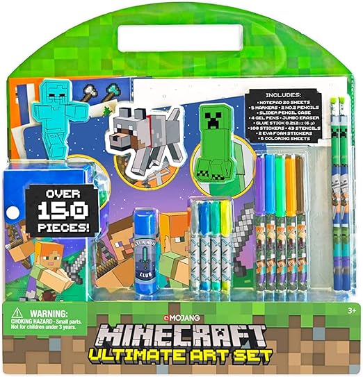 Amazon Co Jp Minecraft 塗り絵とアクティビティースーパーセット 150個以上 マインクラフトペン ステンシル 消しゴム 塗り絵シート ステッカーなど マインクラフトパーティー用品セット おもちゃ Amazon Co Jp Minecraft 塗り絵とアクティビティースーパーセット 150個以上 マインクラフトペン ステンシル 消しゴム 塗り絵シート ステッカーなど マインクラフトパーティー用品セット おもちゃ