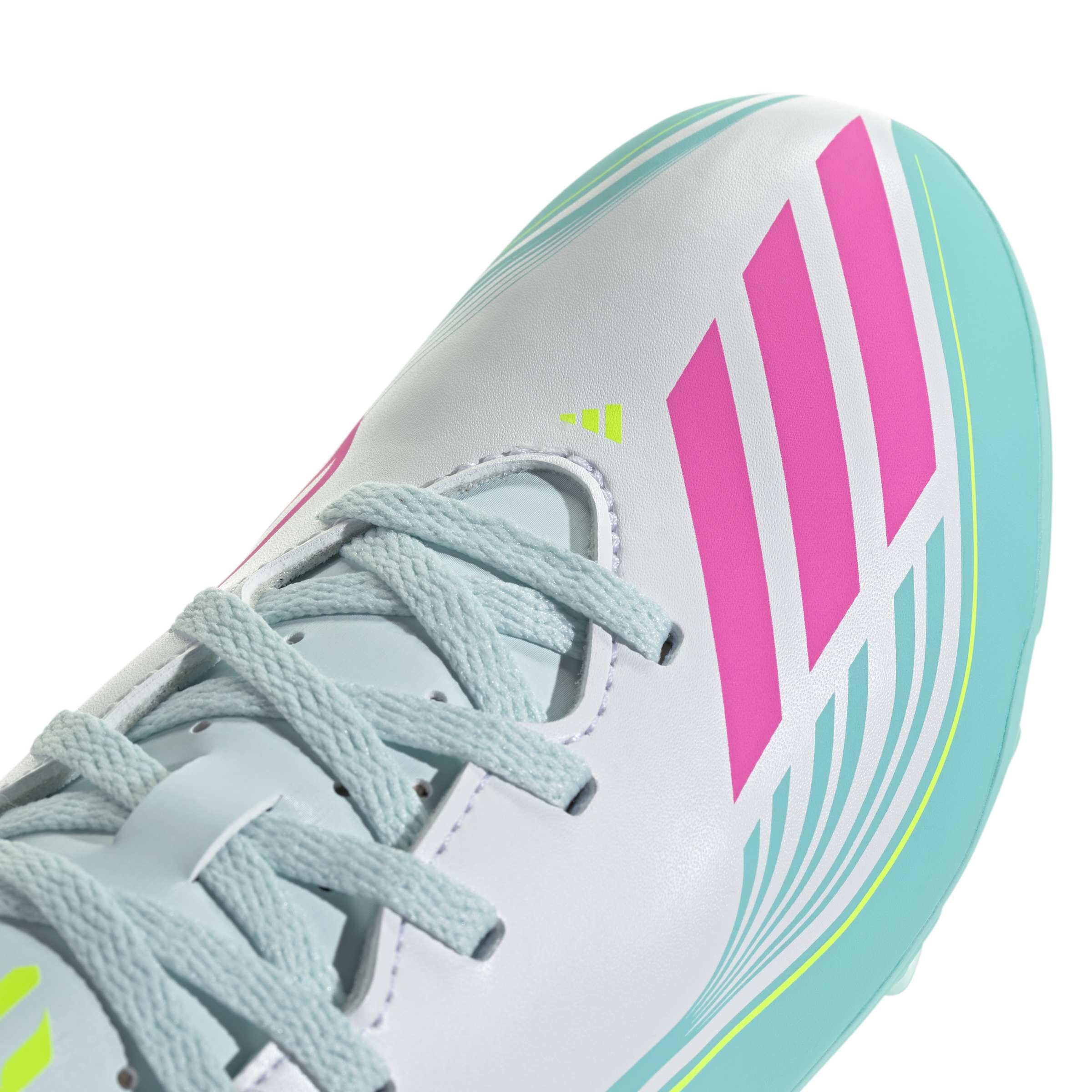 adidas Unisex Kids' Bota de fútbol F50 Messi Club césped Natural seco y multisuperficie