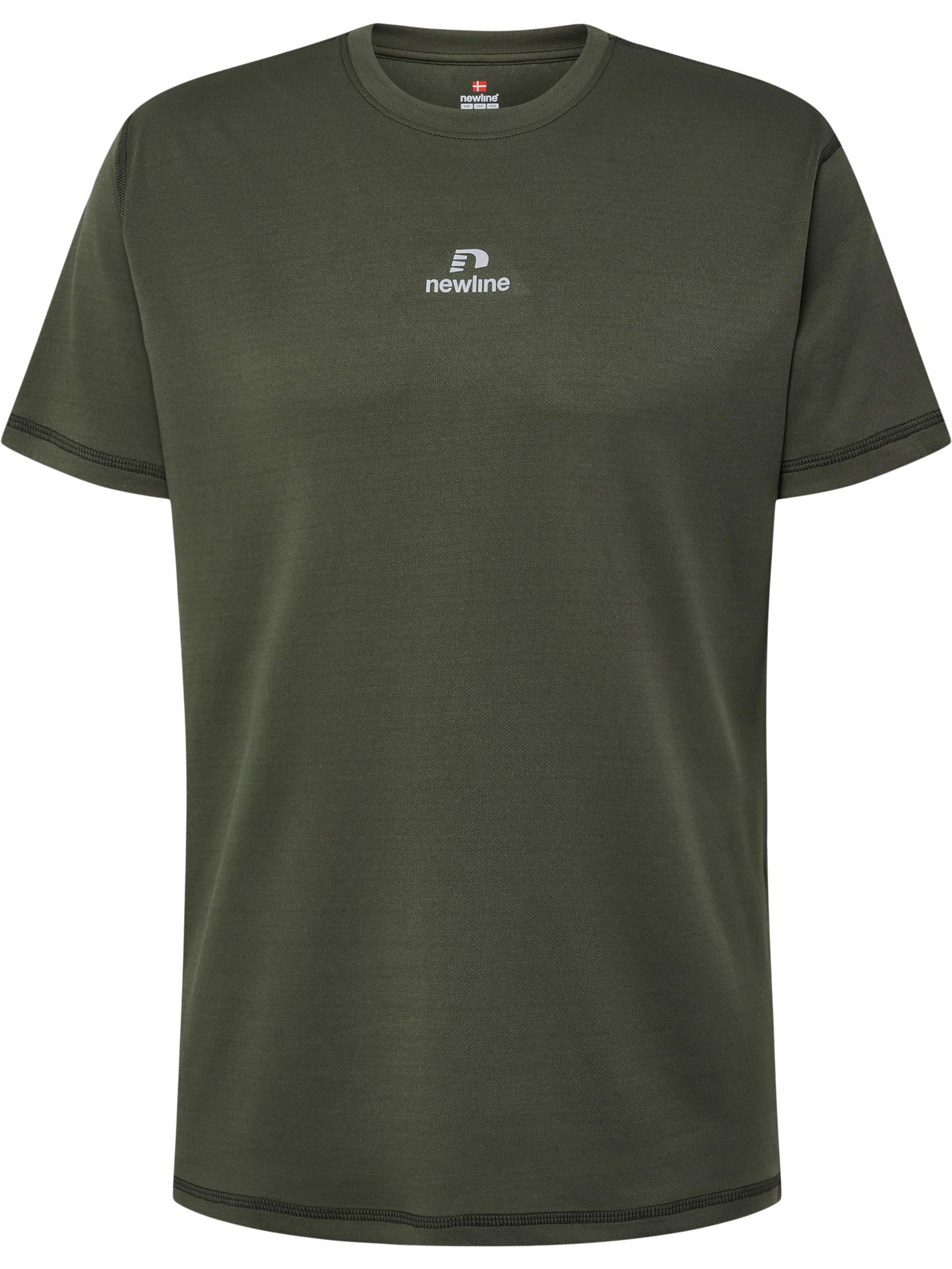 Newline T-Shirt S/S Reflective Logo Nwlbeat Running Men's Size