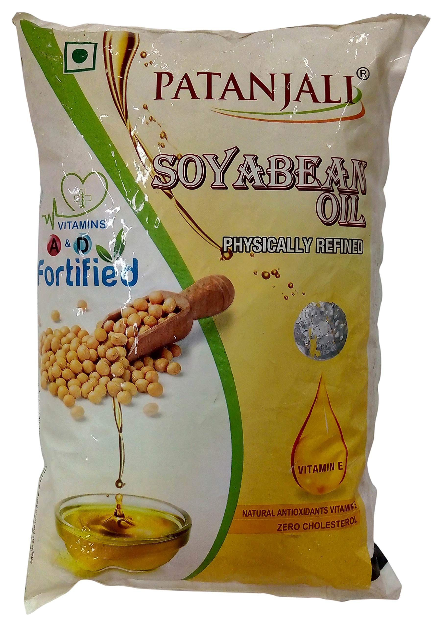 Patanjali Cooking Oil - Soyabean, 1L Pouch (B07G8BKXWX) Amazon Price History, Amazon Price Tracker