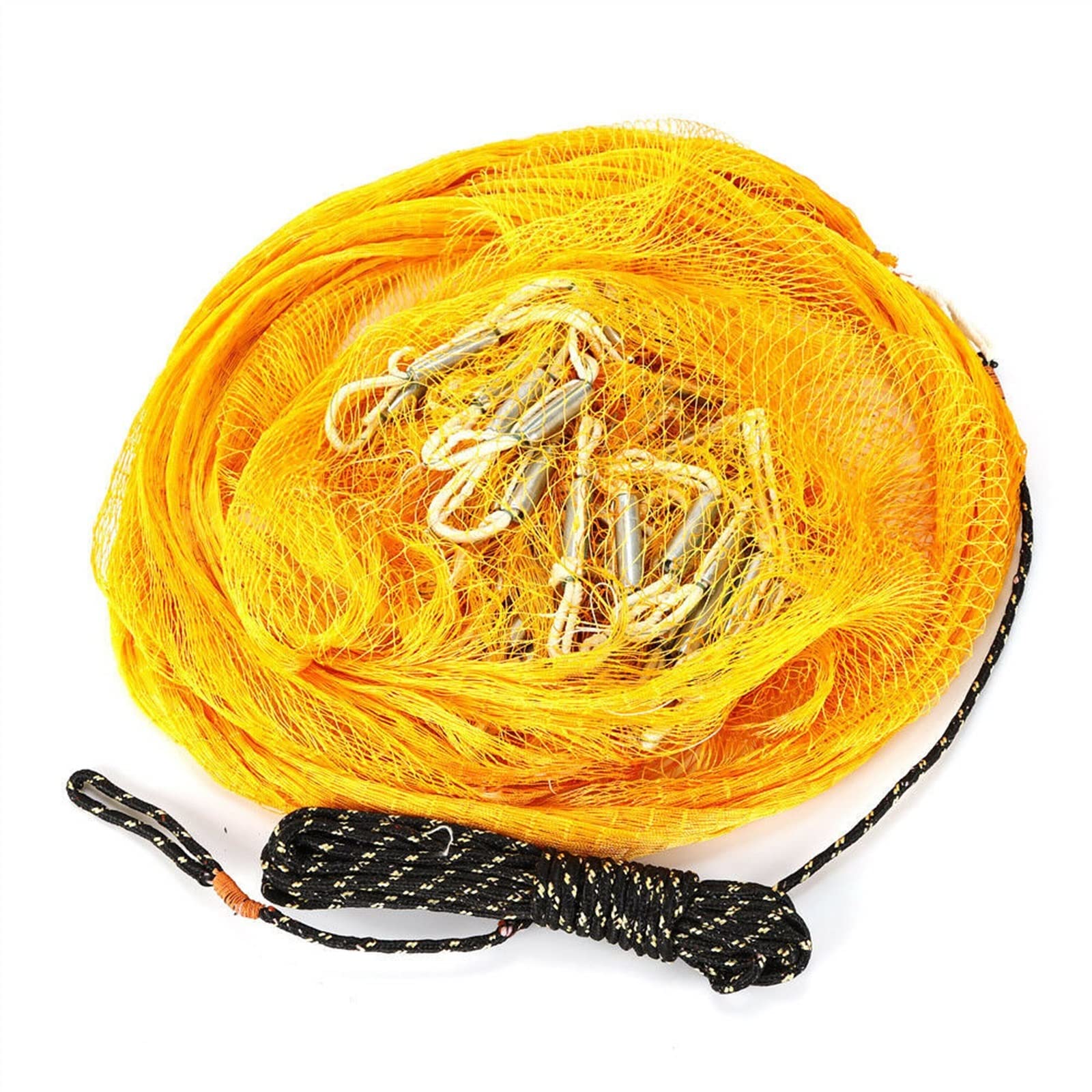 Rete da pesca in nylon da 3,2 m con piombini per pescatori Reti da pesca per pesca