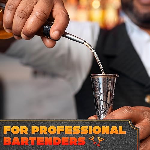 Miniatura 8 de Picos vertedores clásicos de acero inoxidable con boquilla cónica paquete x 12 unidades