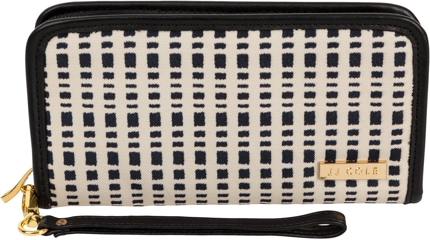 JJ Cole Wallet, Cream & Black