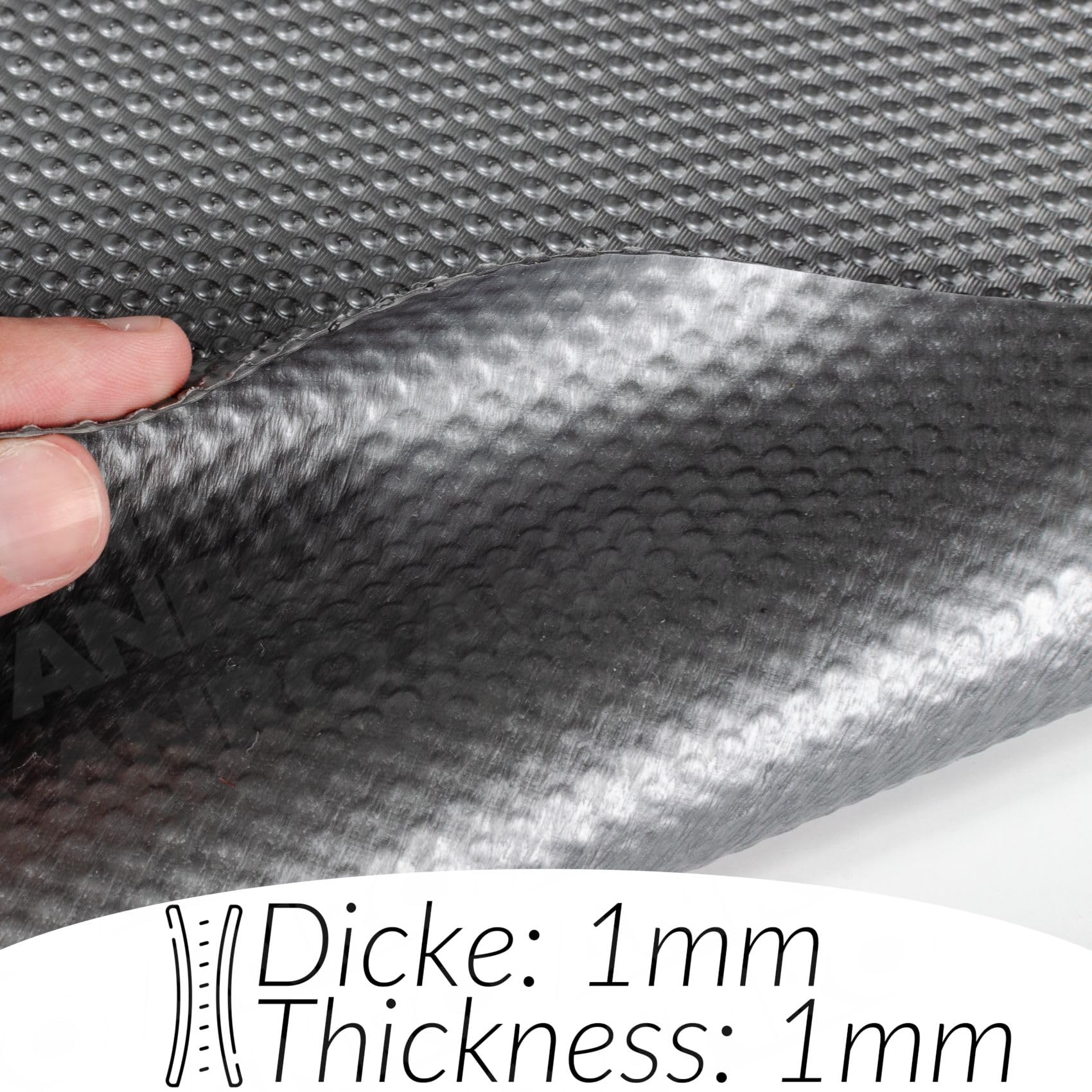 Tappetino Antiscivolo Per Cassetti - 45x500 Cm, Grigio, Tagliabile, Per Cucina E Frigorifero - Foto 11