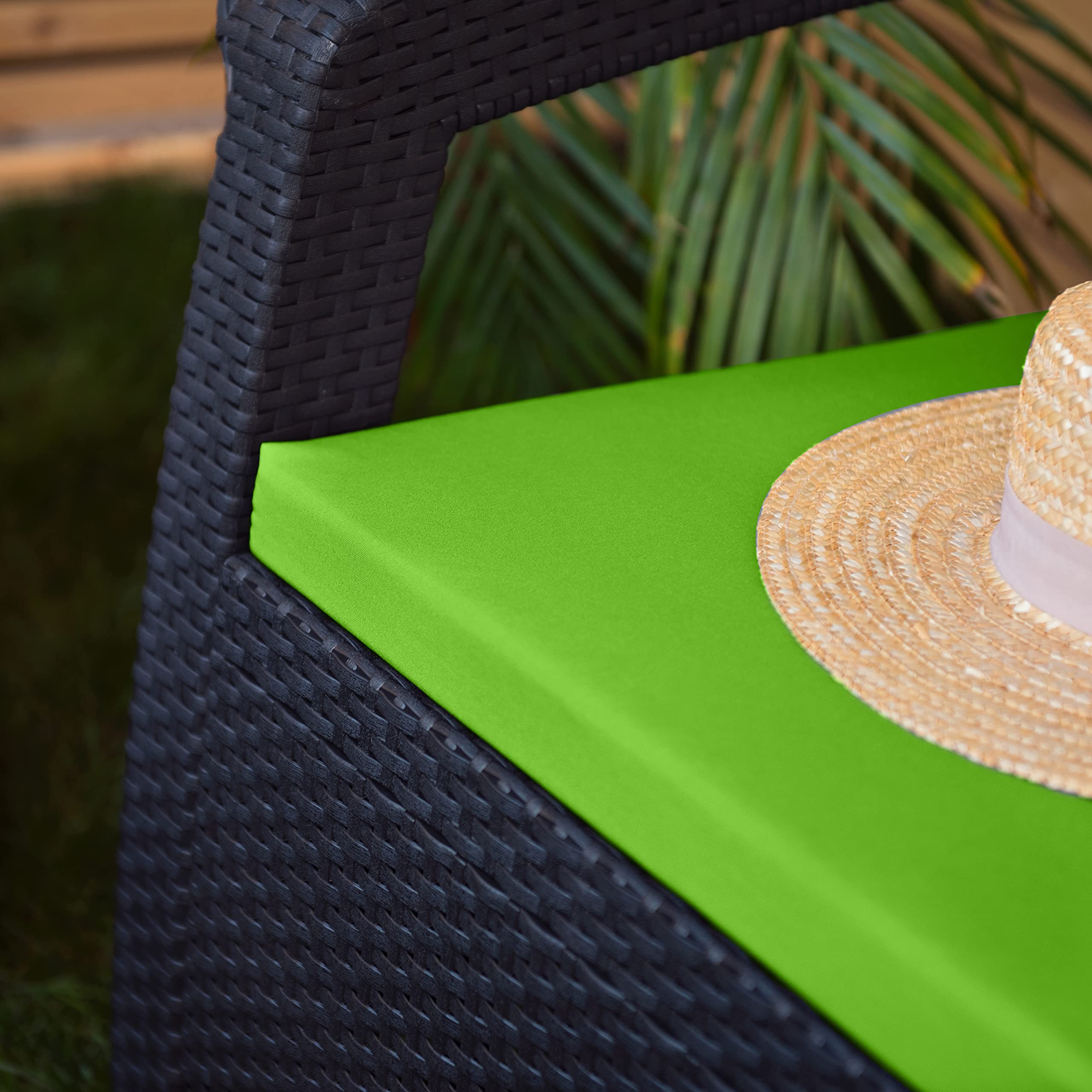 Cuscini Per Poltrone In Polyrattan 56x52x7+56x50 2 Pezzi| Cuscino Da Giardino Blu Scuro|Cuscini Per Sedie Da Esterno Con Schienale| Set Lounge | Leroy Merlin