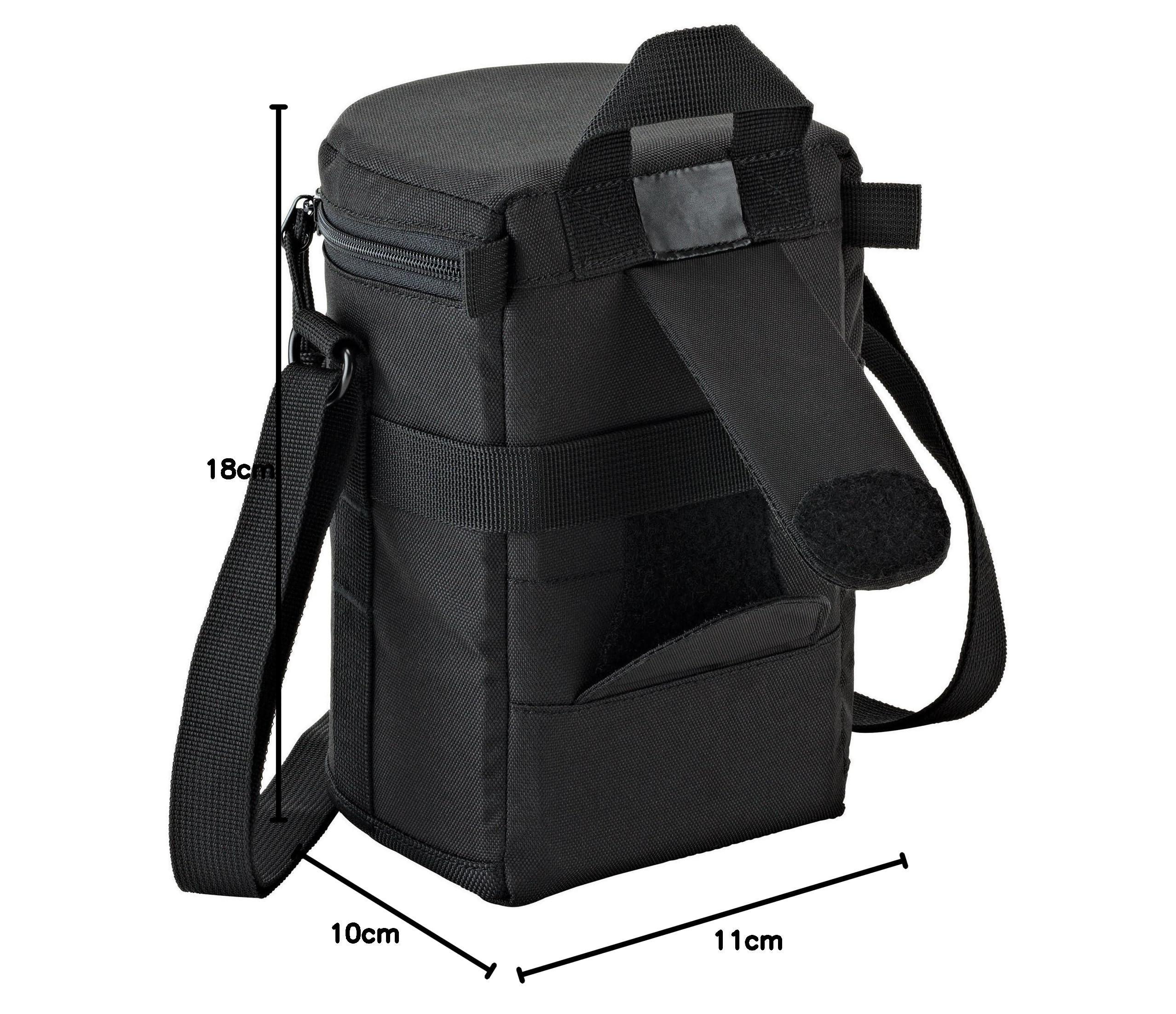 Lowepro LP36980 Objektivtasche 11 x 18 cm schwarz