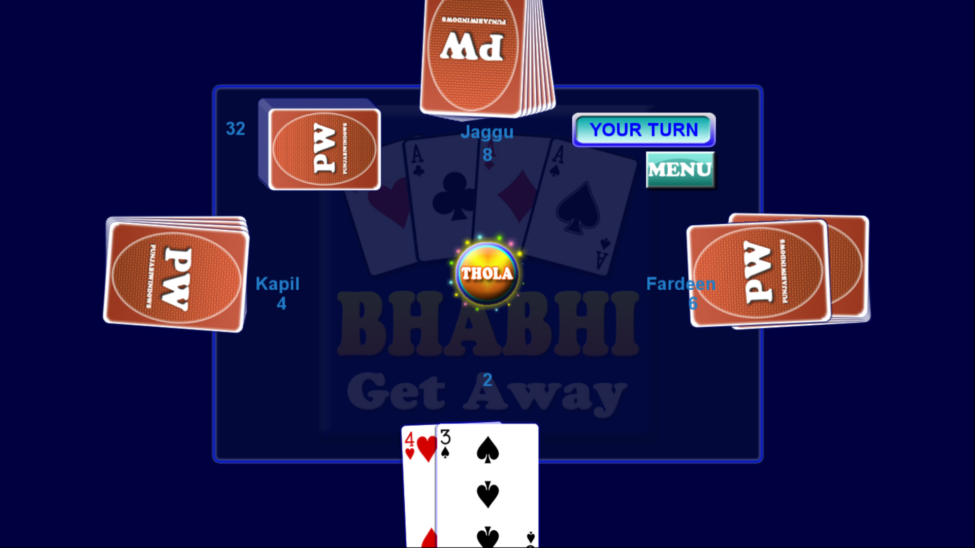 Card Game Bhabhi App on Amazon Appstore