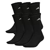 mens Athletic Cushioned Crew Socks With Arch Compression for a Secure Fit (6-pair)