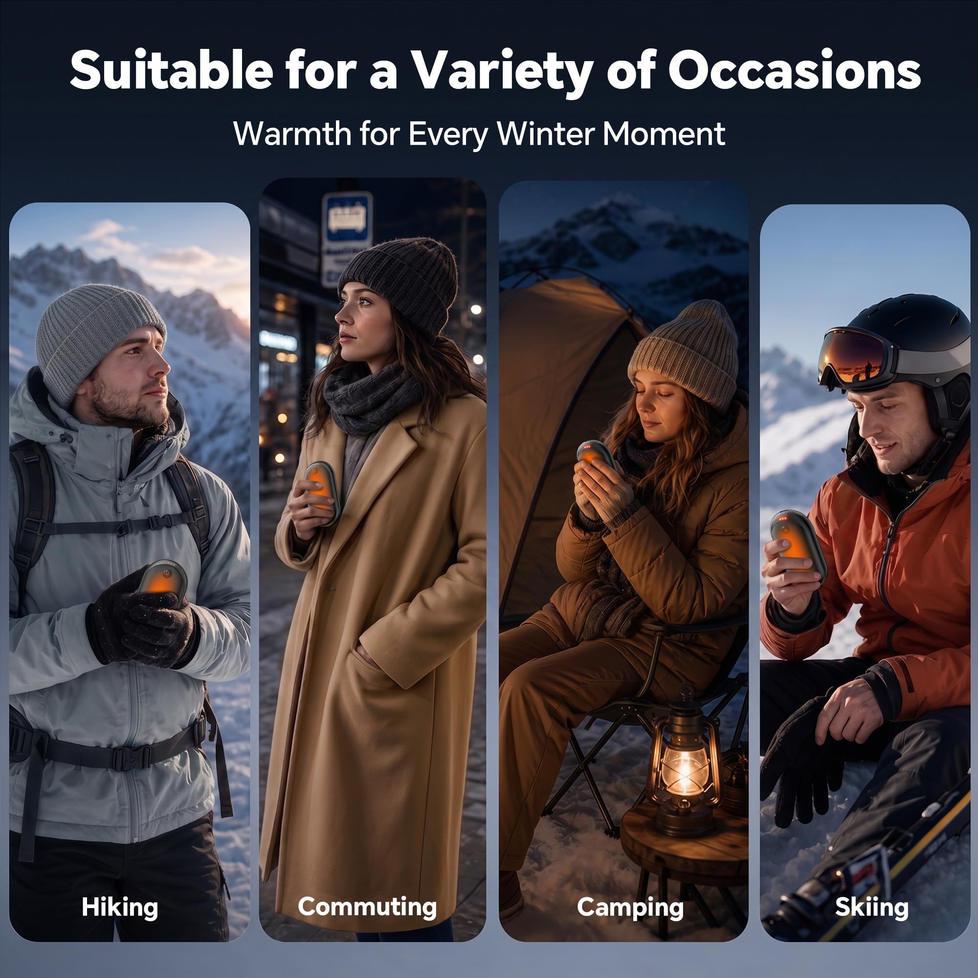 AJVV Rechargeable Hand Warmers - Keep Your Hands Warm! -9