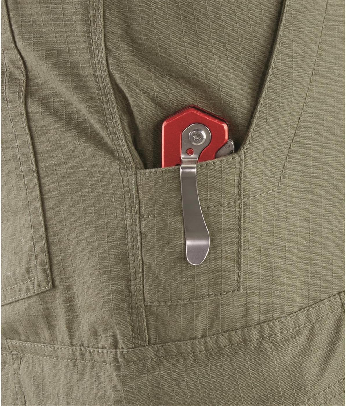 Guide Gear Ripstop Cargo Work Pants 2.0; Men’s Workwear for Construction, Utility, and Safety